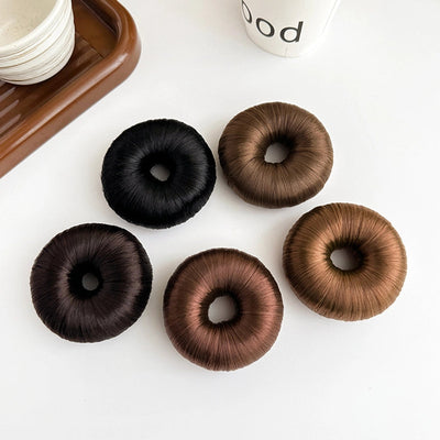 Women's Simple Style Classic Style Solid Color Simulation Hair Hair Tie