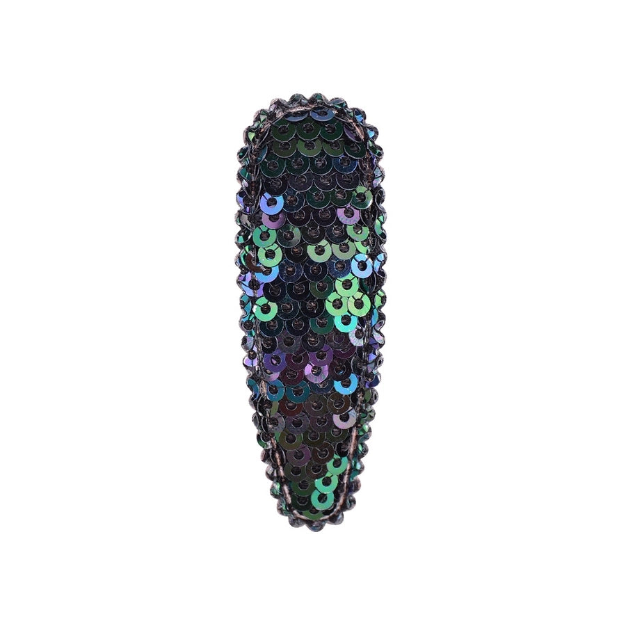 new flip sequins candy color lace mesh yarn bb clip children's hair accessories