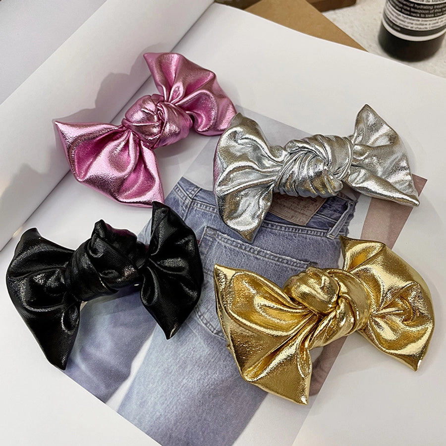 Women's Cute Bow Knot Polyester Bowknot Hair Clip