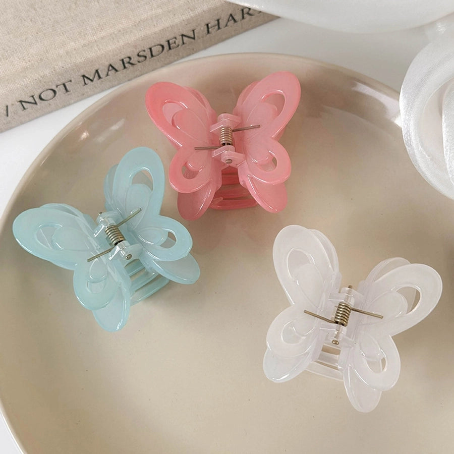 Women's Sweet Butterfly Arylic Hair Claws