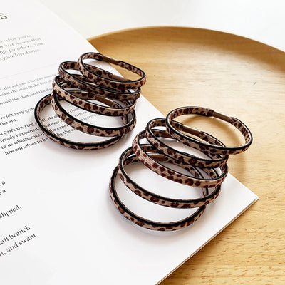 Simple Style Classic Style Women's Leopard Cloth Hair Tie