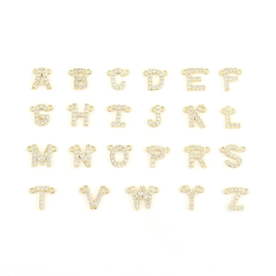 201 Stainless Steel Copper Letter Pendant Necklace