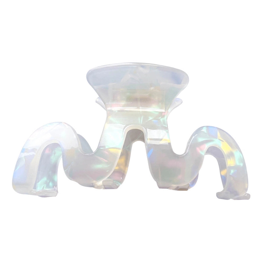 Mermaid Ji acetate hairpin female  back head bath pan head grip elegant temperament shark clip headdress