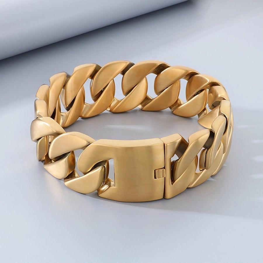 Jewelry Vintage Style Geometric 304 Stainless Steel 18K Gold Plated Necklace