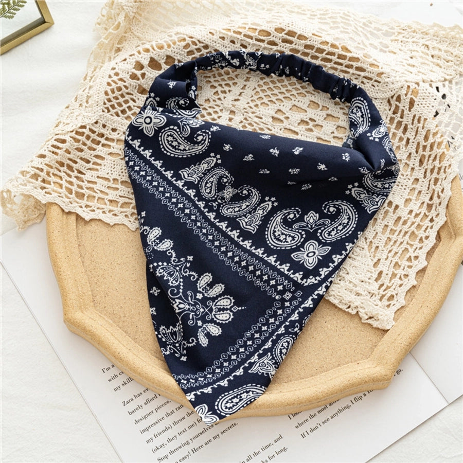 fashion flower cloth printing kerchief 1 piece