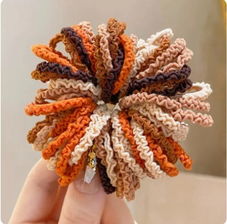 Children's Hair Tie Rubber Band Hair Band Hair Rope Girls' Baby Hair Tie Hair Rope Hair Accessories Hair Rope High Color Value Does Not Hage Hair