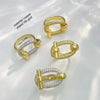 Jewelry Vintage Style Classic Style Geometric Copper Zircon Mixed Metal Rings Bracelets
