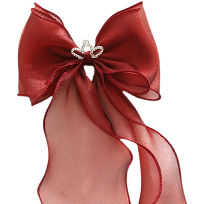 Kid'S Cute Sweet Bow Knot Synthetic Yarn Hair Clip