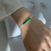 Copper Geometric Solid Color Bracelets
