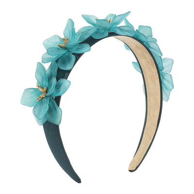 f5594 europe and america cross border fashion design three-dimensional resin flower headband temperament artificial flower headband hair accessories female