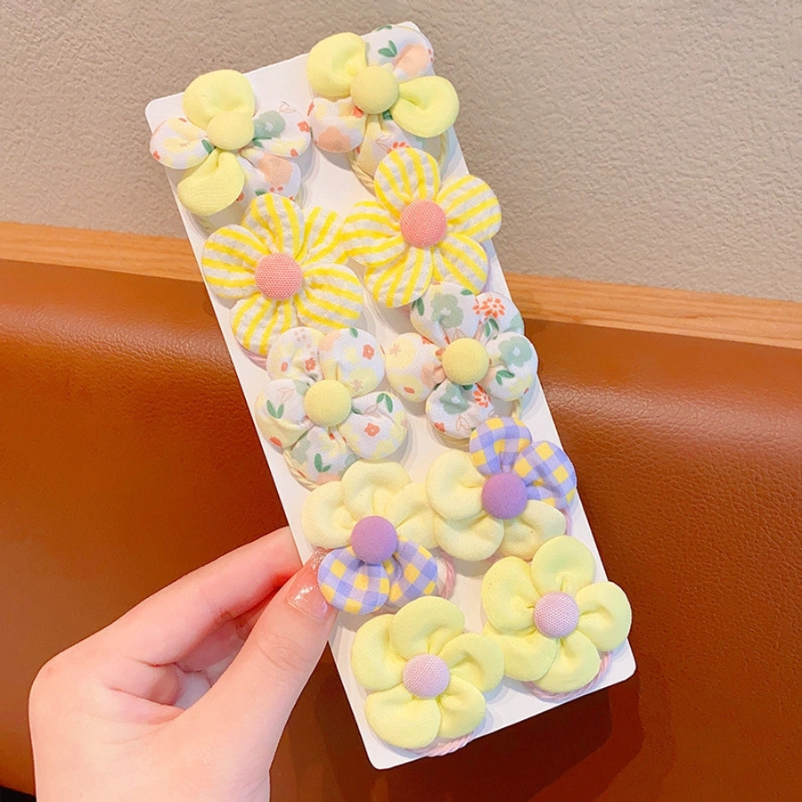 New Milk brown hair band Girls baby does not hurt hair high elastic bow tie hair rope children hair accessories rubber band Female