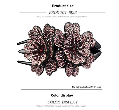 Korean Elegant Elegant Three-tooth Clip Hair Clip Mom Duckbill Clip Hair Fashion Headwear Big Grab Clip Back Head Hair Accessories