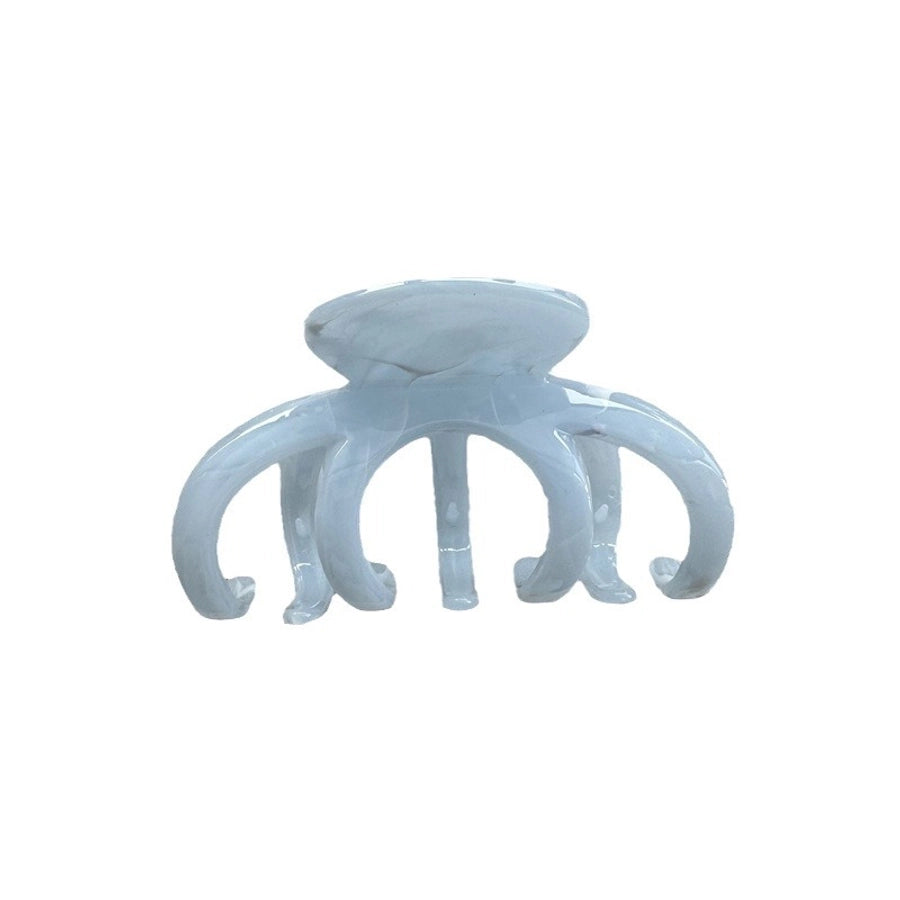 Women's Elegant Solid Color Plastic Hair Claws