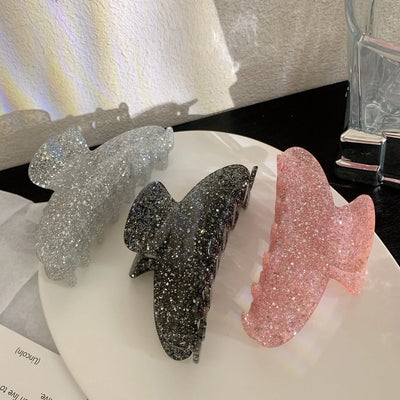 Women's Simple Style Classic Style Solid Color Arylic Hair Claws