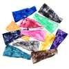 Women's Men's Casual Simple Style Gradient Color Flower Cloth Hair Band
