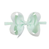 2337 20 color bubble flower headband new children bow nylon hair band  baby hair accessories
