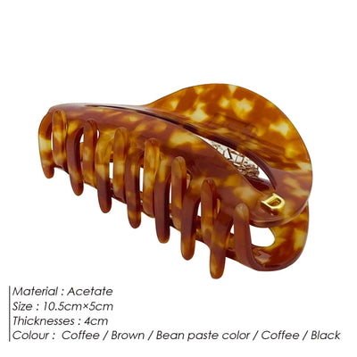 Women's Vintage Style Simple Style Roman Style Letter Acetic acid sheets Hair Claws