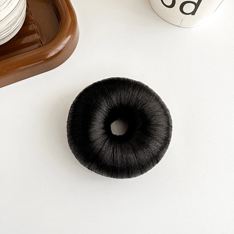 Women's Simple Style Classic Style Solid Color Simulation Hair Hair Tie