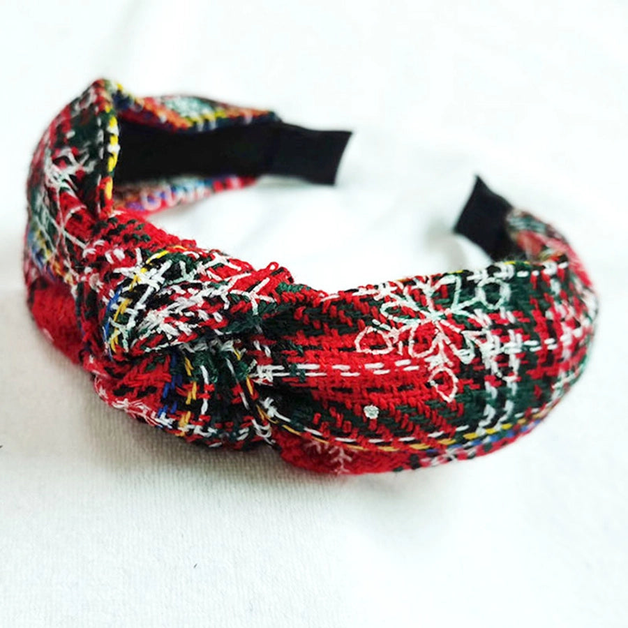 fashion snowflake cloth hair band
