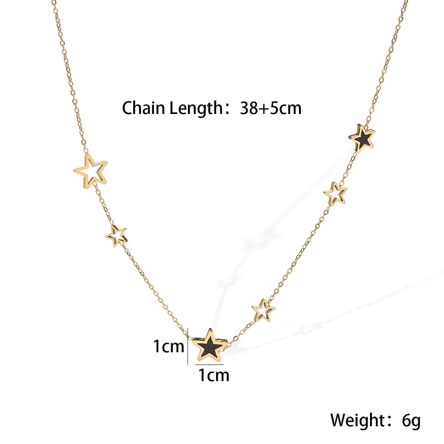 Jewelry Simple Style Commute Geometric 304 Stainless Steel Pendant Necklace