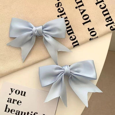 Knock Sweet Bow Hair Clip New Internet Celebrant Broken Hair Clip Bangs Clip Side Clip Cute Small Clip Headwear
