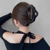 Women's French Style IG Style Solid Color Plastic Spray Paint Hair Claws