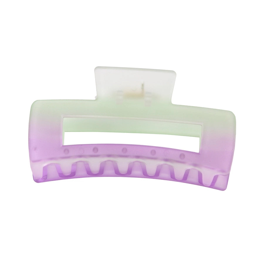 simple style gradient color plastic stoving varnish hair claws