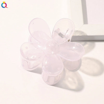 women's fashion flower plastic handmade hair claws