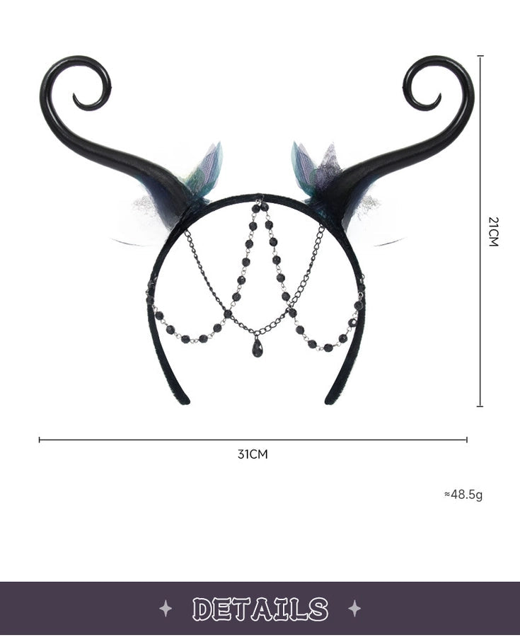 Flower Fairy Elf Tentacles Hair Hoop Mori Fantasy COSPLAY Hair Accessories Hair Hoop