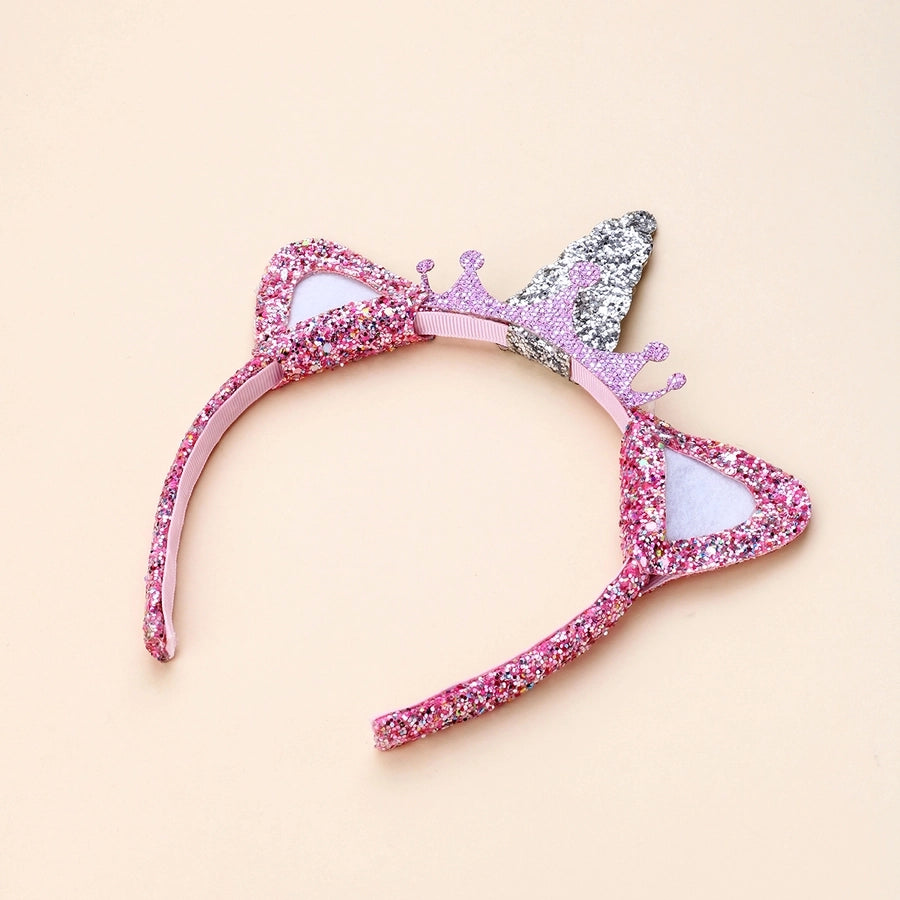 Kid'S Cute Crown Plastic Hair Band