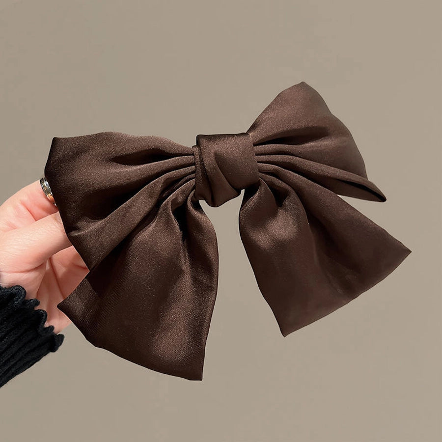 Women's IG Style Korean Style Bow Knot Cloth Hair Clip