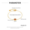 Simple Style Geometric 304 Stainless Steel cable chain Bracelets In Bulk