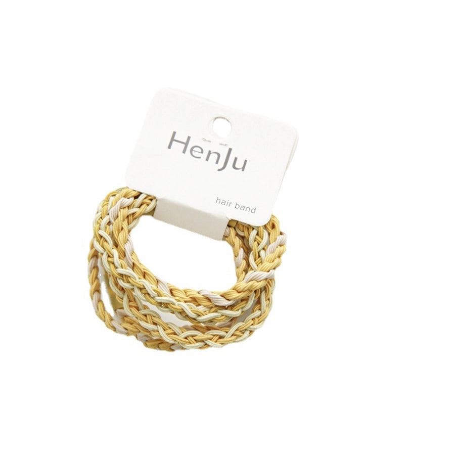 basic geometric nylon rubber band 5 pieces