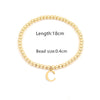 Simple Style Classic Style Letter 201 Stainless Steel 304 Stainless Steel Bracelets In Bulk
