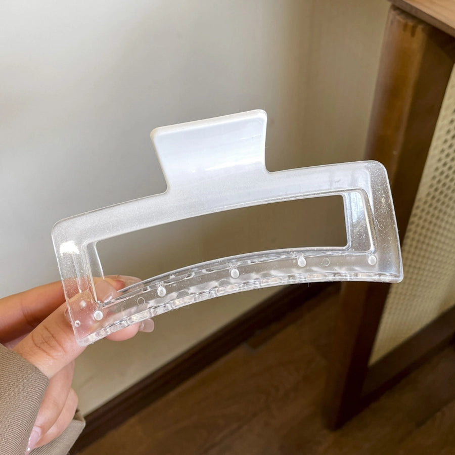 Women's IG Style Simple Style Gradient Color Arylic Alloy Stoving Varnish Hollow Out Hair Claws