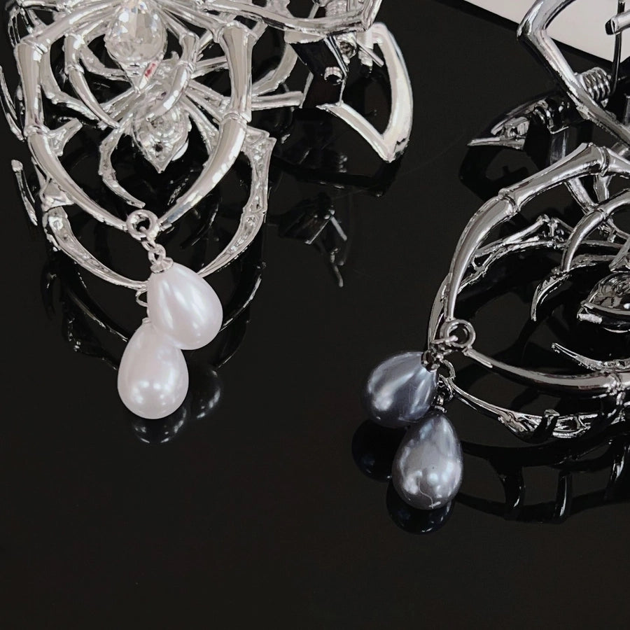 Distinctive Spider Tassel Disc Hair Grab Hair Accessories Back Head Hairpin Children's Hairpin Summer Flower Shark Clip Headwear