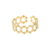 Jewelry Elegant Geometric Simple Titanium Steel Open Rings