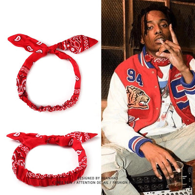 Unisex hippop Retro Classic Style Printing Ditsy Floral Cotton