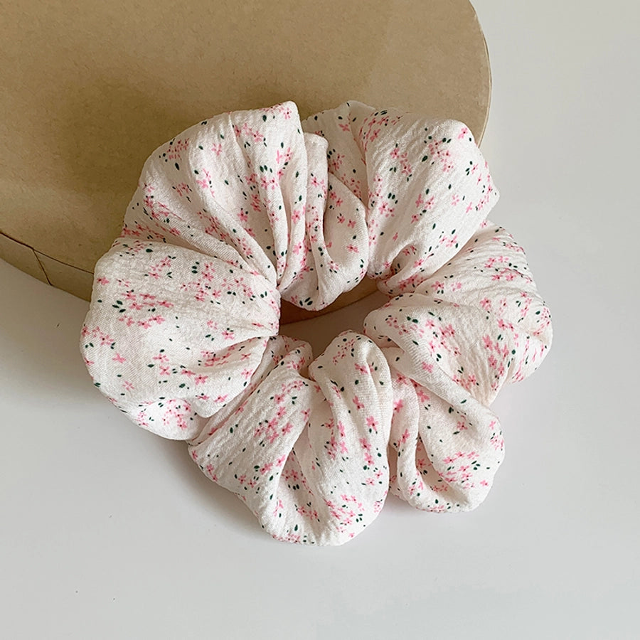 Women's Cute Sweet Ditsy Floral Cloth Hair Tie
