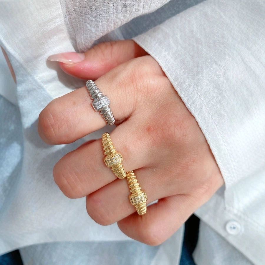 Jewelry Vintage Style Classic Style Geometric Copper Plating Rings Bracelets