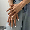 Jewelry Simple Style Classic Style Geometric 304 Stainless Steel Rings