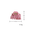 Women's Casual Simple Style Solid Color Plastic Hair Claws