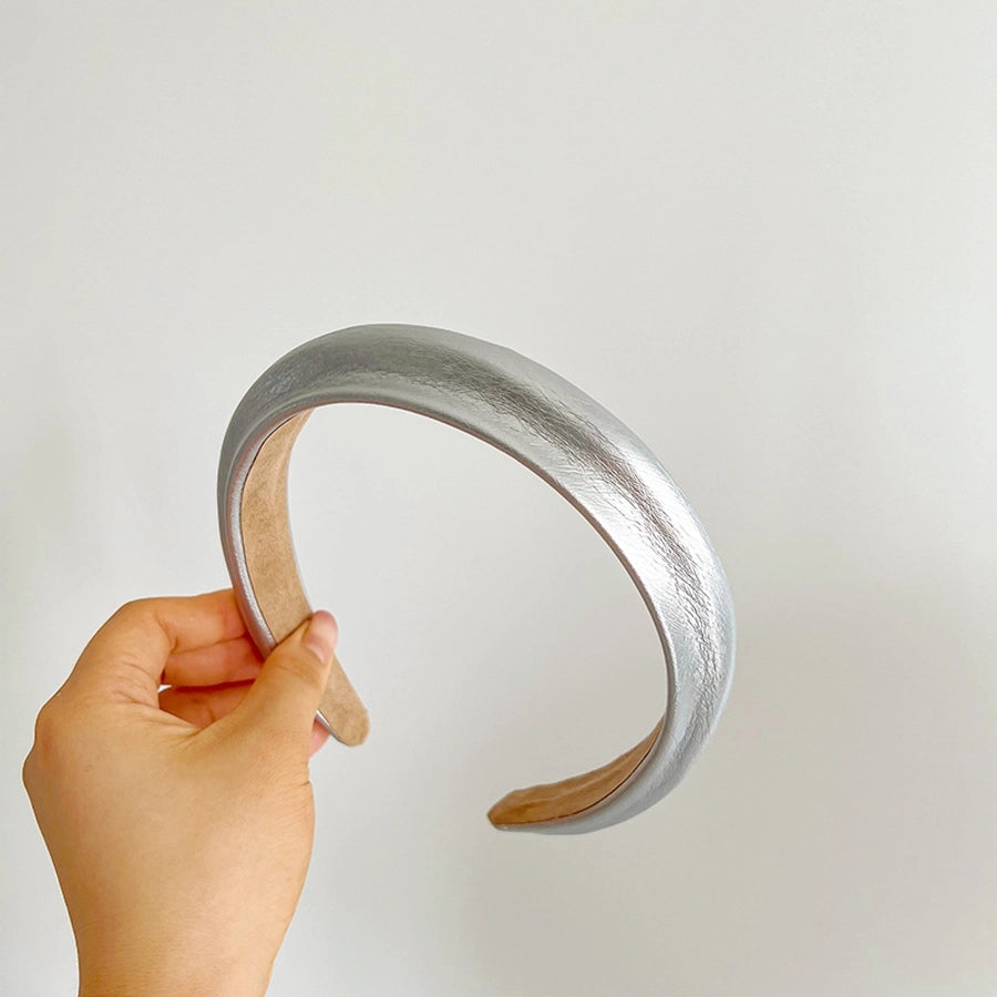 simple style color block cloth handmade hair band