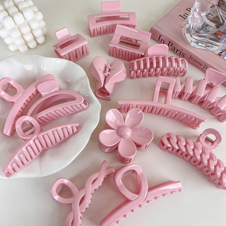 Women's Casual Elegant Streetwear Geometric Arylic Stoving Varnish Hair Claws