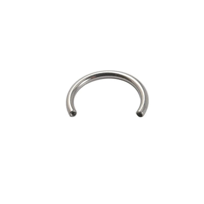 1 Piece Lip Rings Casual Simple Style Solid Color G23 Titanium Polishing Lip Rings Eyebrow Studs