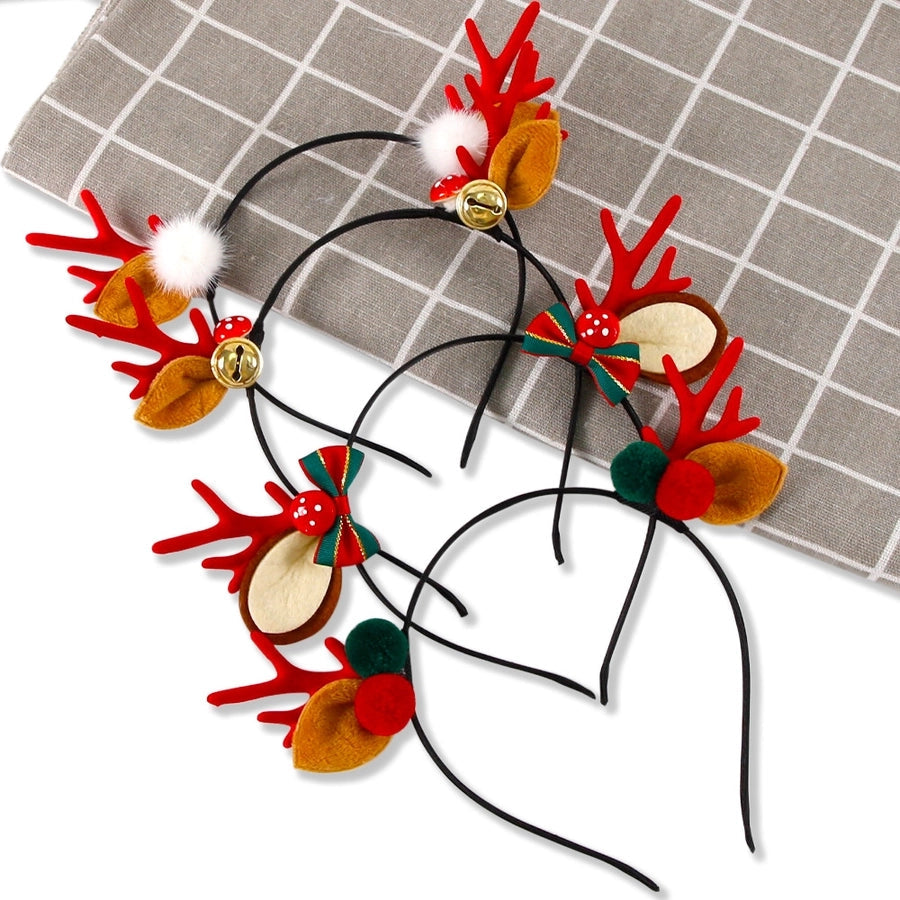 Christmas Cute Antlers Elk PET wool felt Iron