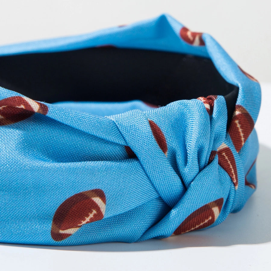 Casual Elegant Classic Style Women's Rugby Alloy Cloth Printing Fabric Hair Band