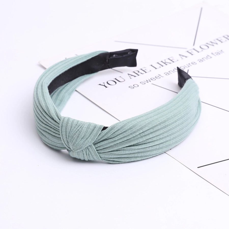 fashion solid color cloth handmade hair band 1 piece