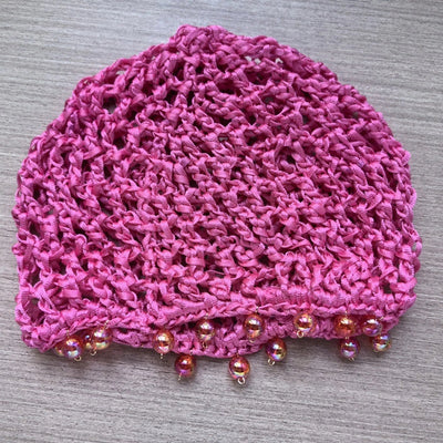 Women's Simple Style Solid Color Polyester Handmade Hollow Out Hair Band