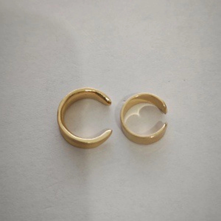 1 Piece IG Style Simple Style Geometric Plating Copper Ear Cuffs